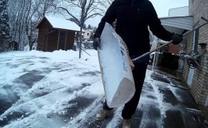 DIY Snow Shoveling